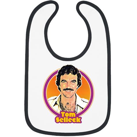 Sexy Tom Selleck 80s Aesthetic Design Tom Selleck Bibs Designed And Sold By Gareth Jones