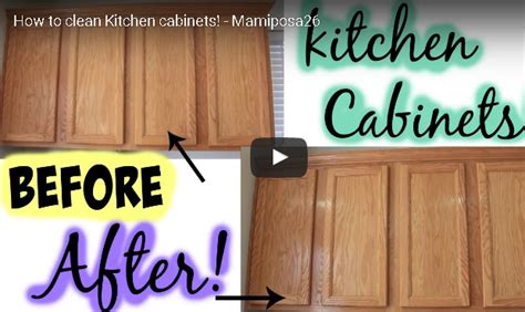 Now that you know what the best wood cleaners are, you need to understand what goes into each of these products. cool How To Clean Grease From Kitchen Cabinet Doors (VIDEO ...
