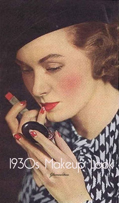 The 1930s Face 6 Top Make Up Tips By Gabriella Hernandez Glamour Daze