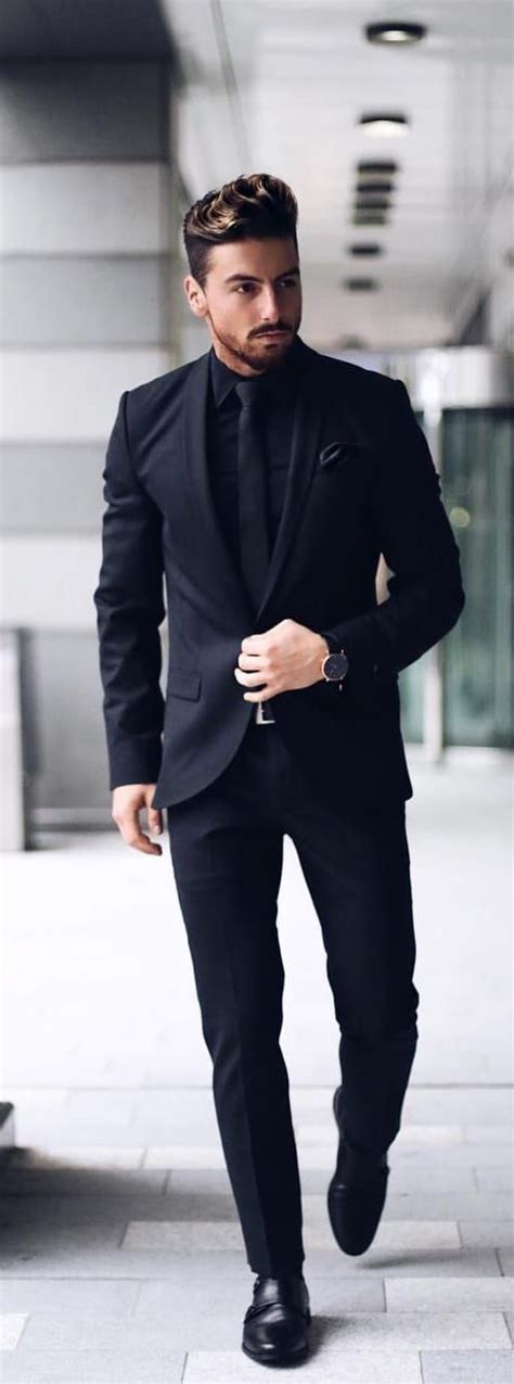 Must Have Suits In Every Mans Wardrobe Wedding Suits Men Black Black Suit Men Designer