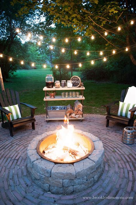 Fire pit distance from house, property line, and other structures the first rule of thumb as far as placing your fire pit is to make sure it is a safe distance from the. Flickr | Backyard fire, Backyard, Fire pit backyard