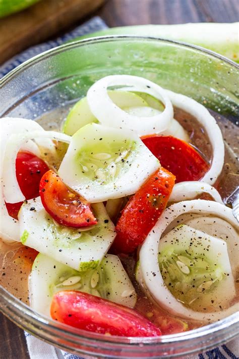 Marinated Cucumber Tomato And Onion Salad Recipe Cucumber Tomato