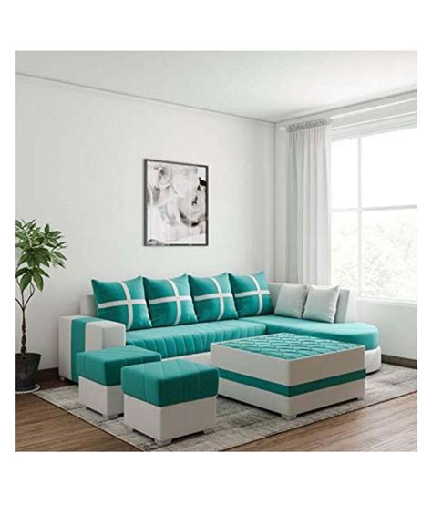 Solid wood l shape sofa set ₹ 48,500/ set. sunny designer sofas Verito Sectional sofa set Leatherette 8 Seater Sofa - Buy sunny designer ...