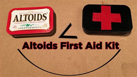 Ben Builds Save A Life With A Diy Altoids First Aid Kit Youtube