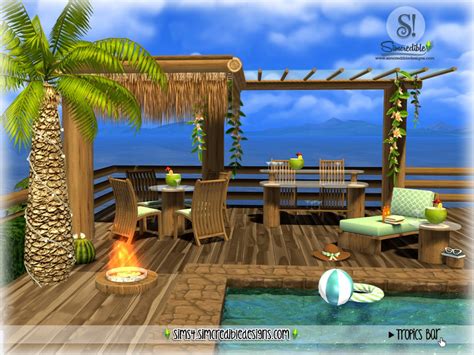 The Sims Resource Tropics Bar