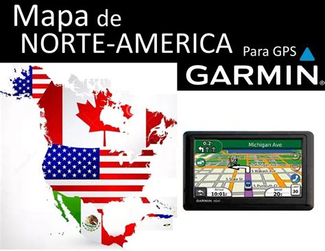 Mapas Para Gps Garmin Usa Canada Mexico Ruteables Cuotas Sin Inter S