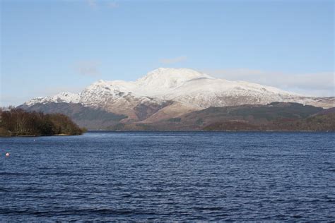 Ben Lomond From Luss Loch Lomond Scotland Snow Covered M Flickr