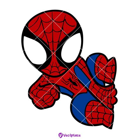 Free Baby Spider Man Svg Vectplace