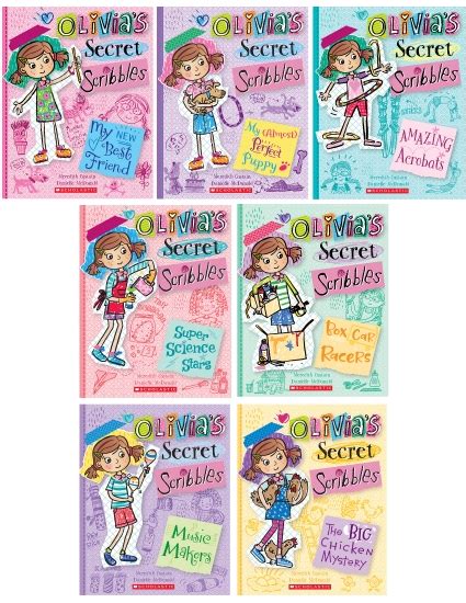 The Store Olivias Secret Scribbles 7 Pk Pack The Store