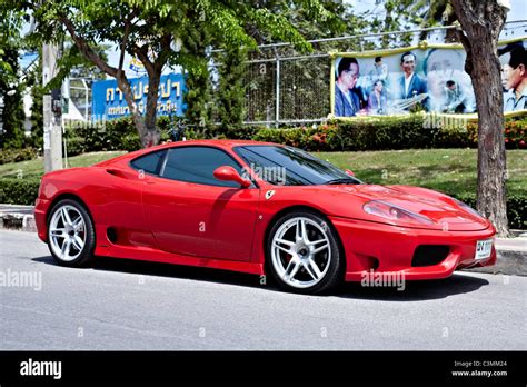 Red Ferrari 360 Modena Coupe Car Hi Res Stock Photography And Images