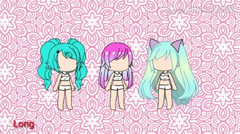 Hairstyle Ideas For Gacha Life Video ViLOOK. 
