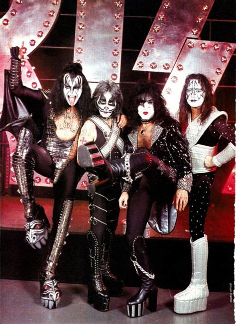 Kiss Peter Criss Paul Stanley Gene Simmons Best Rock Bands Cool