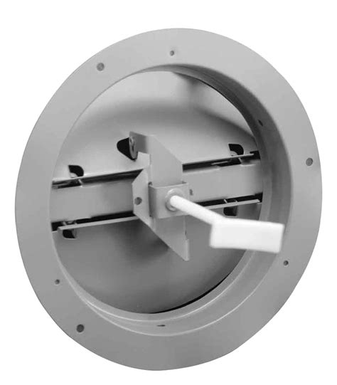 A variation of our classic grille tpa. 1800 - Round Ceiling Damper | AmeriFlow