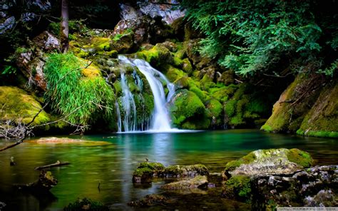 Waterfall Scenery Wallpaper 1680x1050 Flickr Photo Sharing