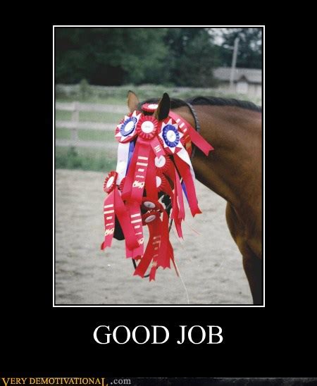 Maybe you would like to learn more about one of these? GOOD JOB - Very Demotivational - Demotivational Posters ...