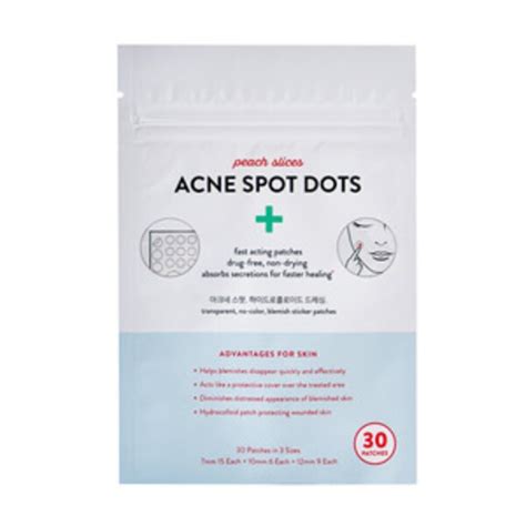Peach Slices Acne Spot Dots Hydrocolloid Acne Pimple Patches Pick Up