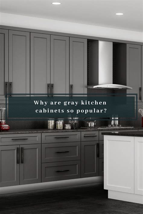 Is The Gray Kitchen Cabinet Trend For You Grey Kitchen Cabinets