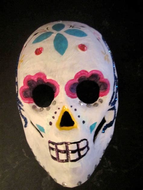 Celebrate Day Of The Dead With Us By Creating Your Own Skull Mask 11