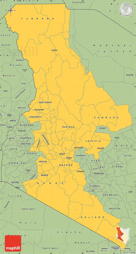 We have 9,187 maps (gps points) for this administrative division of kenya such as abarimell and moru abendera. Savanna Style Simple Map of RIFT VALLEY