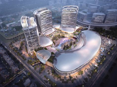 New Mixed Use Complex Expresses Past Present And Future Of Chinese