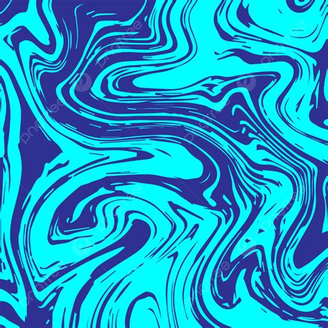 Abstract Liquid Background In Dark And Light Blue Mixed Wallpaper
