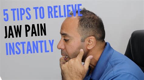 How To Relieve Jaw Pain Instantly This Works Youtube