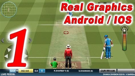 Real Cricket ™ 16 Game Play Android Games Ios Games Youtube
