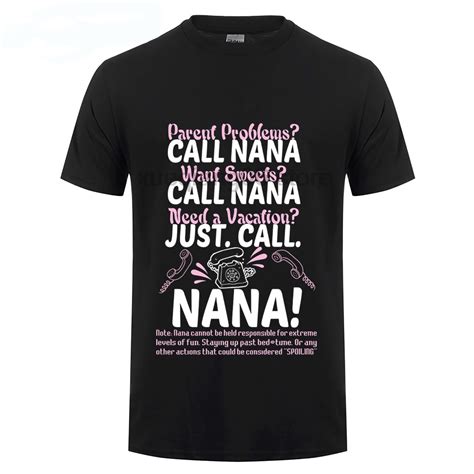 Gildan Just Call Nana T Shirt T For Mothers Day T Shirt In T