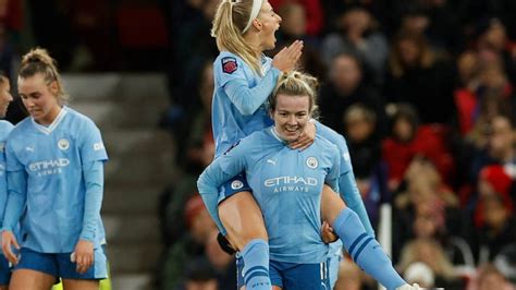 Wsl Live Man Utd V Man City Score Commentary Updates From Old
