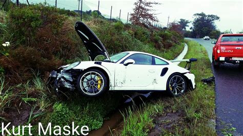 Porsche 911 Gt3 Rs Pdk Has Brutal Crash In South Africa Could Be