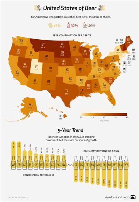 Infographic The United States Of Beer