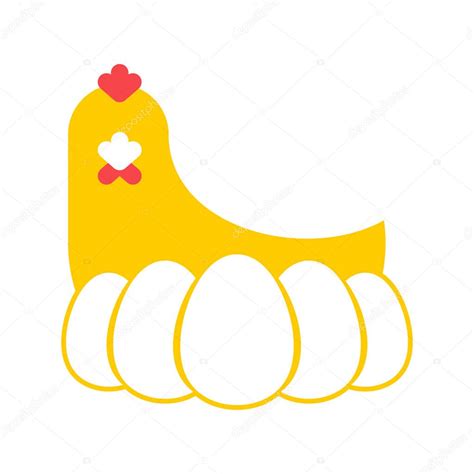 Chicken And Egg Logo For Eggs Production Chicken Farm Emblem P