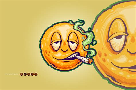 Smoking Weed Emoticons Smile Svg Graphic By Artgrarisstudio · Creative