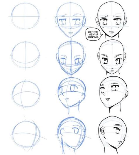 Desenhos Passo A Passo Para Iniciantes Anime Character Drawing