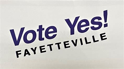 Court Revives ‘vote Yes Referendum To Alter Fayetteville City Council