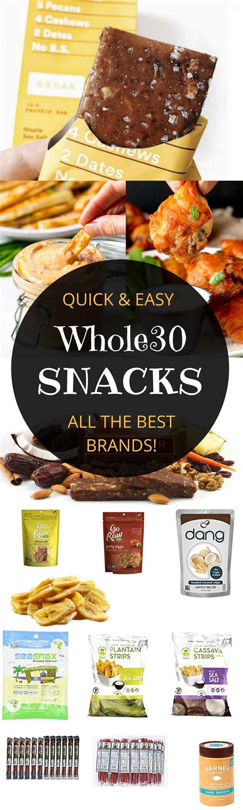 Best Whole30 Snack List Paleo Gluten Free