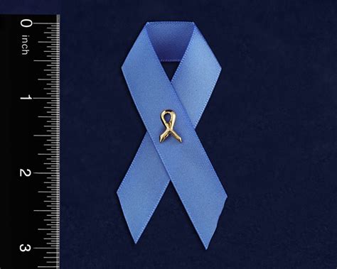 Bulk Satin Stomach Cancer Awareness Ribbon Pins Fundraising For A Cause