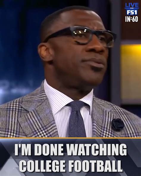 Shannon Sharpe Im Done Watching College Football If They Put Ohio State In Over Oklahoma