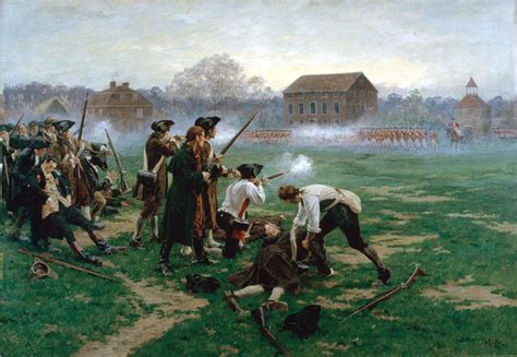 The Battle Of Lexington 19 April 1775 Online Collection National