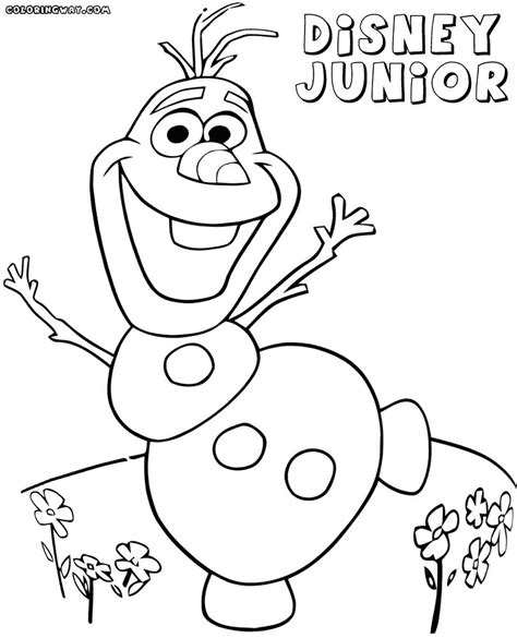 Disney Junior Coloring Pages Printable