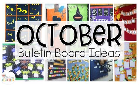 October Bulletin Boards Ideas For Bulletin Boards And Doors For October