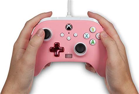 Powera Enhanced Wired Controller For Xbox Pink Gamepad Wired Video