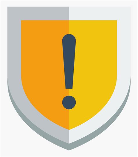Shield Warning Icon Symbol Warning 3d Png Transparent Png Kindpng