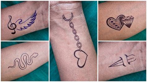 Discover More Than Easy Pen Tattoo Designs In Cdgdbentre