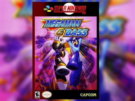 Mega Man And Bass Snes Box Art Cover By Thesuperboxart3ds