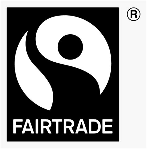 Picture Fairtrade Logo Black And White Hd Png Download Kindpng