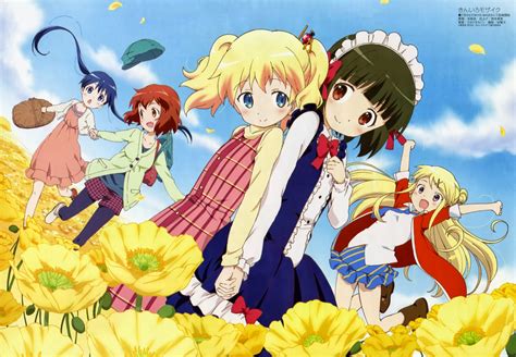 Kiniro Mosaic Anime Review The Literal Golden Coloured Mosaic Finally