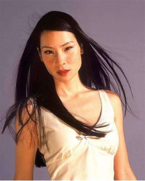 Lucy Liu In The Ally Mcbeal Promo Photoshoot Lucy Liu