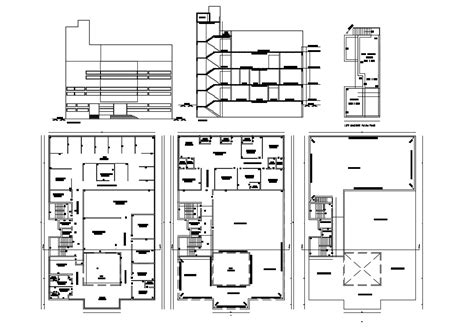 Commercial Floor Plan Design Dwg File Free Download C