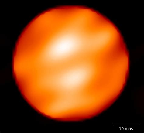 Apod 2010 January 6 The Spotty Surface Of Betelgeuse